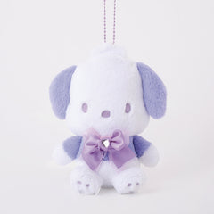 Sanrio Pochacco Colorful Boa Mascot Plush Keychain