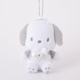 Sanrio Pochacco Colorful Boa Mascot Plush Keychain