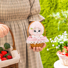 Mofusand Merci Strawberry Basket Mascot Plush
