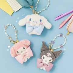 Sanrio x Maison de FLEUR 2025 Collection: Bow Mascot Plush Bag Charm