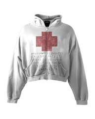 'JULY1974' HEAVYWEIGHT BOXY ZIPUP HOODIE