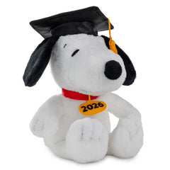 Hallmark Peanuts® 2026 Snoopy in Grad Cap Plush, 7.5"