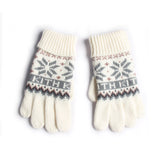 Kitch 2024 Knitted Half Finger Gloves for Winter Warmth and Cold Prevention, Knitted for Students Cycling with Velvet Socks for Men and Women