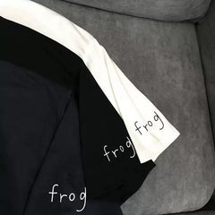 NOAH Summer New Cotton Frog Co branded Short Sleeve American Trendy Brand Loose Men's and Women's T-shirt Half Sleeve Trendy