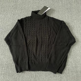 ERD melancholic Avant Garde High Neck Loose Sweater