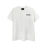 ERD Vintage Distressed A Public Apology White T-Shirt