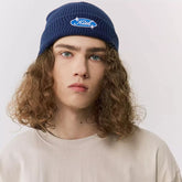 KITH Embroidered Cold Hat High Street Couple Knitted Wool Hat Men's Versatile Warm Trendy Brand American Ski Hat
