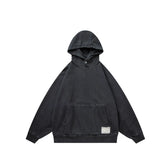 GcBrand Sweater Hoodie Heavy duty Japanese Retro Casual Washed Outdated Hoodie Hoodie