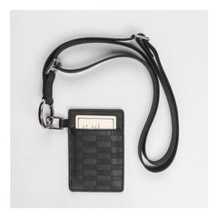 KITH bus card protective cover student meal card work card leather case badge genuine leather access card access card set card bag