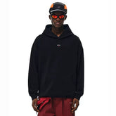 NOAH MARS niche trendy brand chest badge embroidered cross American casual loose men's hooded sweatshirt