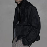 GcBrand Lab Jacket 复古主题元素 日系休闲简约牛仔夹克上衣外套