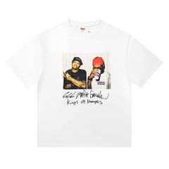 Supreme × Three 6 Mafia “Kings of Memphis” Tee – White