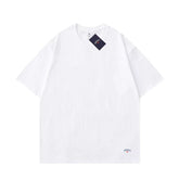 NOAH BWCJ Bottom Small Label Cross American Trendy Brand Casual Loose Cotton Short sleeved T-shirt for Men and Women Couple