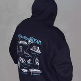 GcBrand Lab AW25 Retro Theme Elements Cartoon Printed Letter Design Hoodie Hoodie Hoodie Hoodie Hoodie
