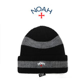 Defans Noah CORE LOGO BEANIE striped woolen hat men's cross embroidered knitted cold hat women