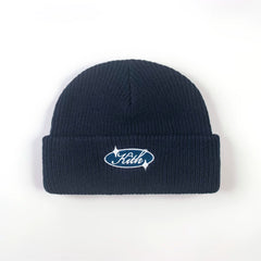 KITH Embroidered Cold Hat High Street Couple Knitted Wool Hat Men's Versatile Warm Trendy Brand American Ski Hat
