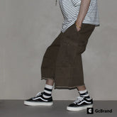 GcBrand Lab SS26 Retro themed elements Japanese casual loose multi pocket workwear men's cropped pants