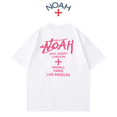 NOAH RTCC Summer New American Trendy Brand Short sleeved T-shirt for Men and Women Heavy duty Pure Cotton Niche Design Top