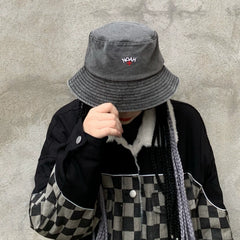 Noah 26SS Cross Washed and Embroidered Logo Canvas Couple Casual Fisherman Pot Hat Street Trendy