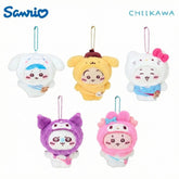 Sanrio x Chiikawa Plush Mascot Keychain