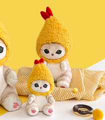 Mofusand Ebi Hat Mascot Keychain