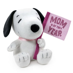 Hallmark Peanuts® Snoopy Mother's Day Plush With Flag, 6.5"