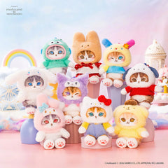 Mofusand x Sanrio Characters Mascot Plush