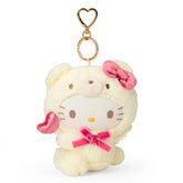 Hello Kitty Angel Teddy Bear Series Plush Mascot Keychain