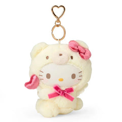 Hello Kitty Angel Teddy Bear Series Plush Mascot Keychain