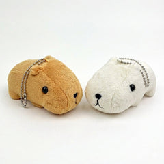 Sekiguchi Capybara-san Fluffy Plush Mascot Bag Charm