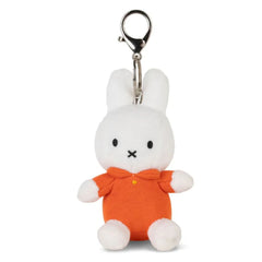 miffy red dress plush keychain