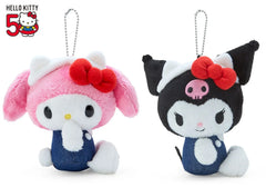 Sanrio Characters 50th Anniversary Hello Kitty Costume Mascot Plush