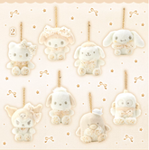 Sanrio Fuwa Winter White Mascot Plush Charm