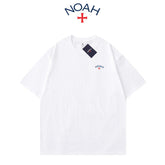 NOAH BWCJ Small Cross-Style Couple Cotton T-Shirt