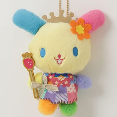 Sanrio Fragaria Memories Usahana Mascot Plush Keychain
