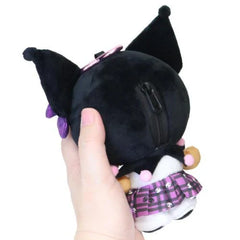 Sanrio Heisei Retro Kogal Mascot Pouch - Kuromi