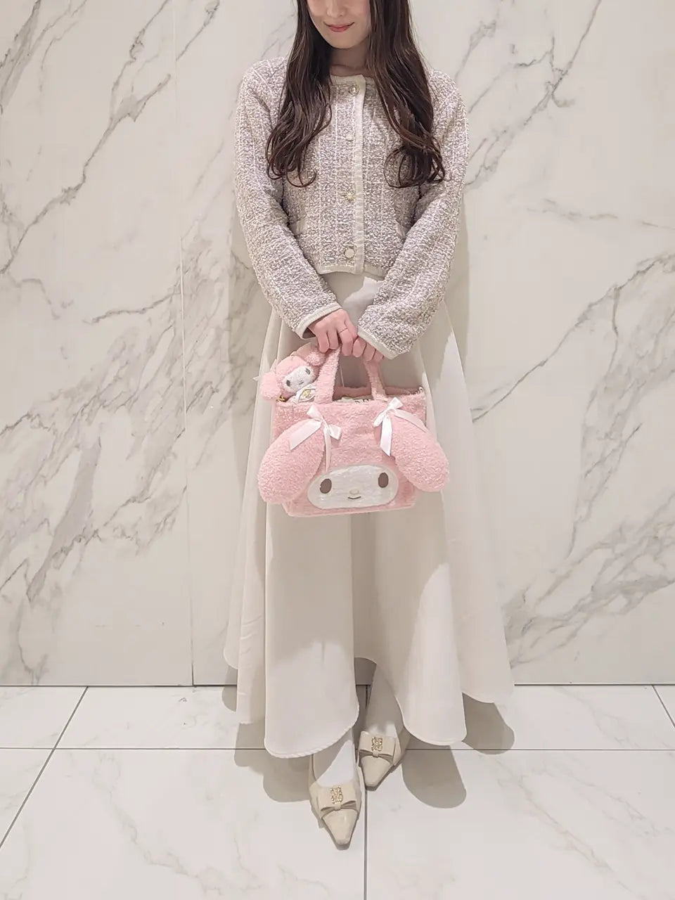 Maison de FLEUR × Sanrio My Melody Mascot Plush Charm