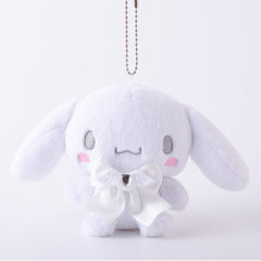 Sanrio Cinnamoroll Colorful Boa Plush Mascot Keychain (10cm)