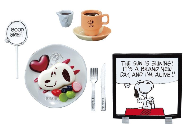 Re-ment Snoopy Peanuts Cafe Tour Blind Box