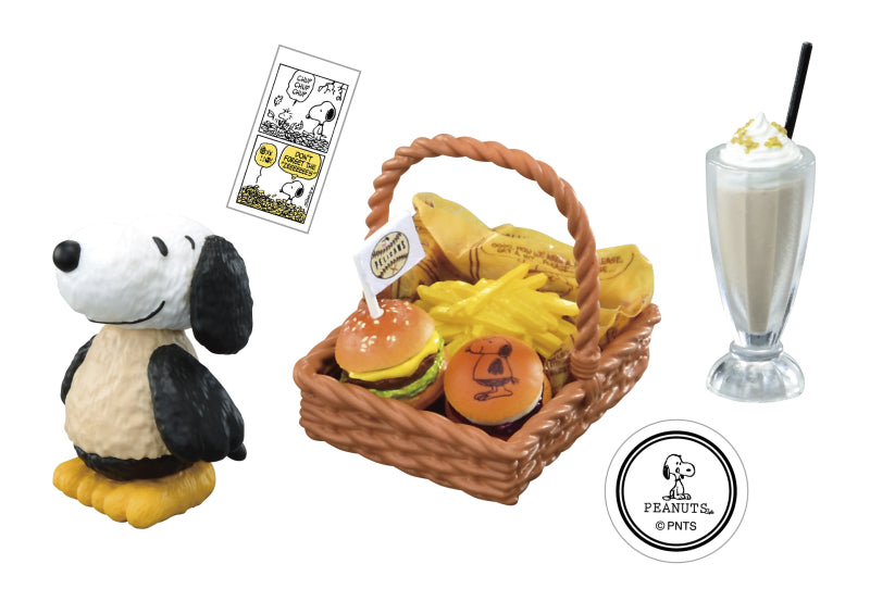 Re-ment Snoopy Peanuts Cafe Tour Blind Box