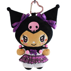 Sanrio Heisei Retro Kogal Mascot Pouch - Kuromi