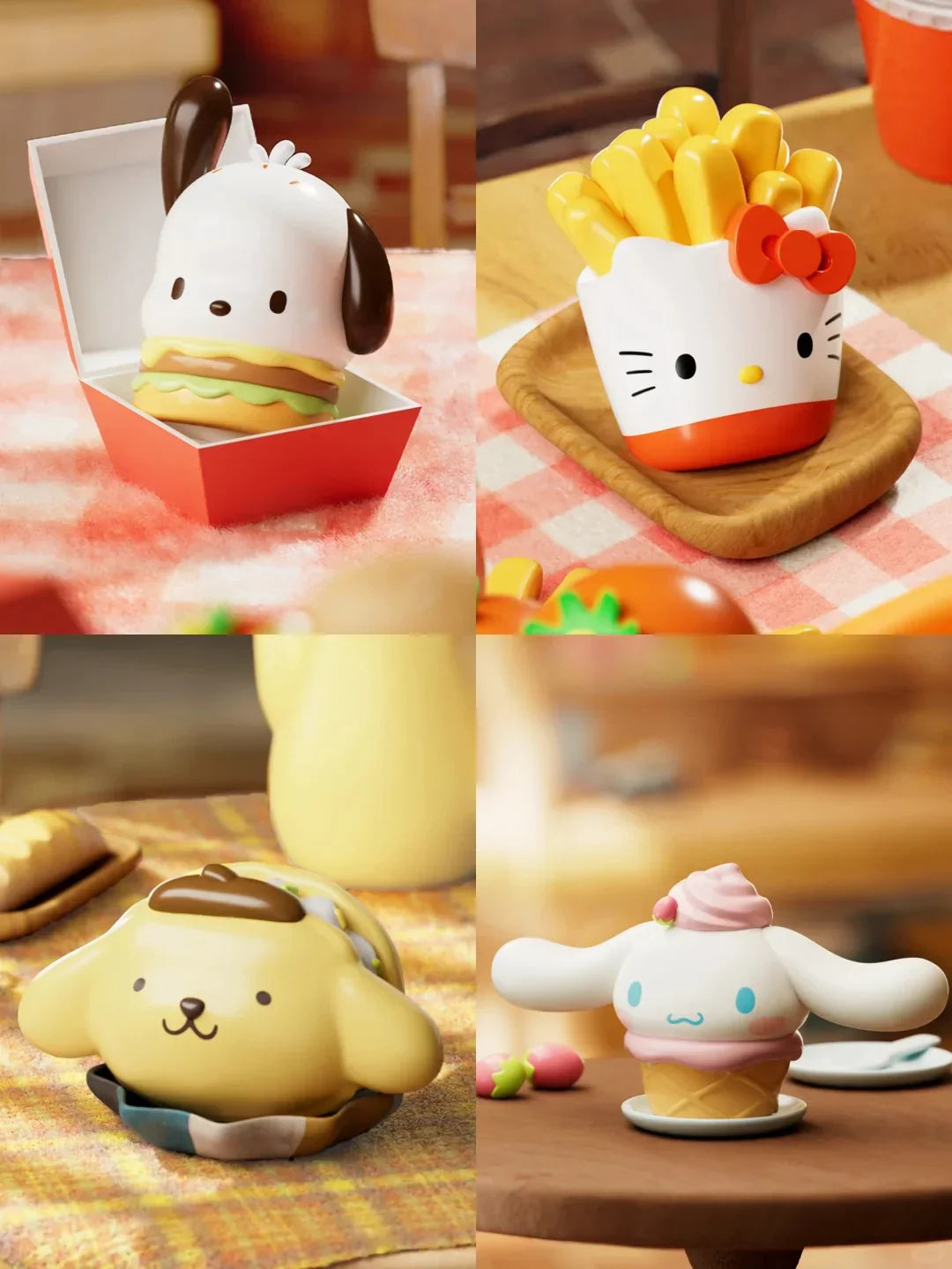 Sanrio Character Fast Food Snack Series Blind Bag