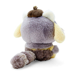 Sanrio Pompompurin Forest Animals Plush Mascot Keychain