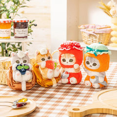 Mofusand Mofumofu Bakery Danish Cat Mascot (Blueberry)