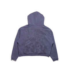 ERD Vintage Washed Purple Oversized Pullover Hoodie