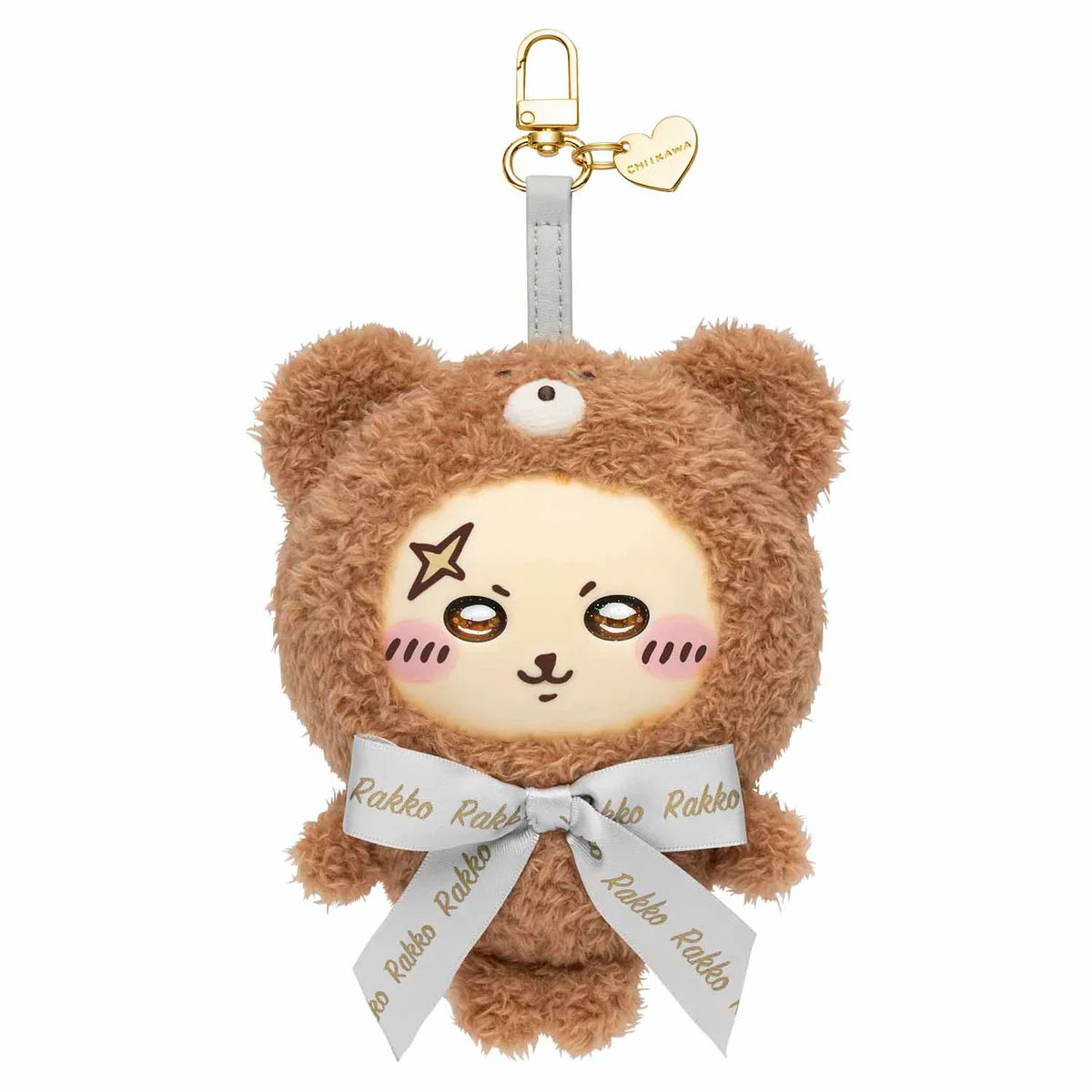 Chiikawa Kiramekko Teddy Bear Vinyl Plush Pendant