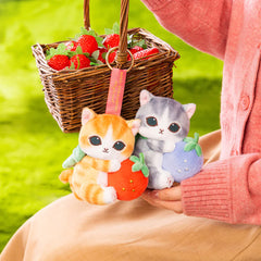 Mofusand Merci Strawberry Mascot Plush Pendants