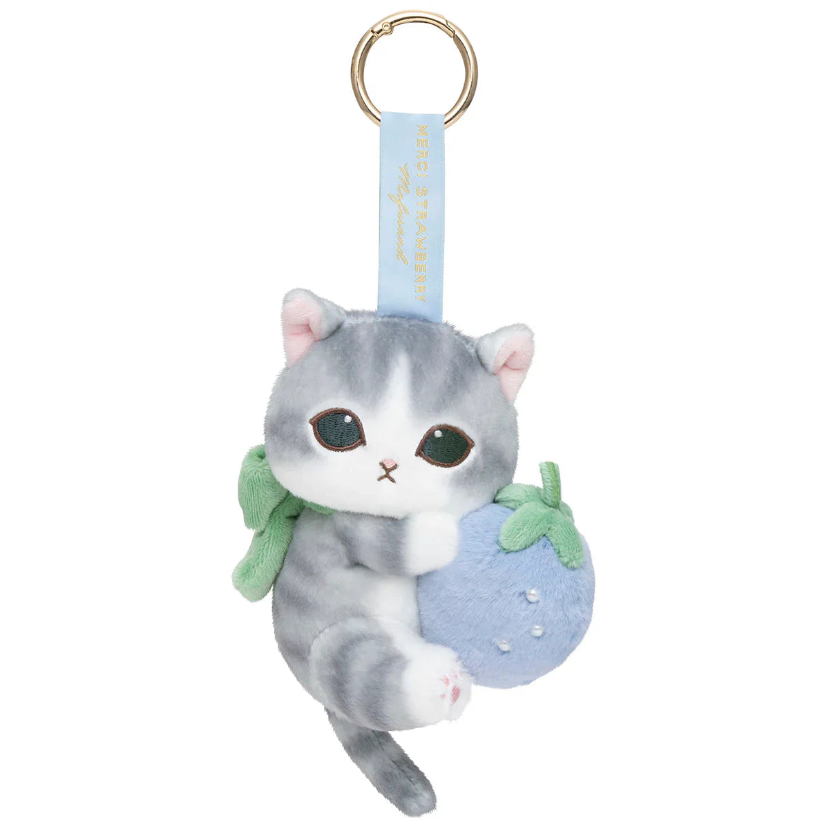 Mofusand Merci Strawberry Mascot Plush Pendants