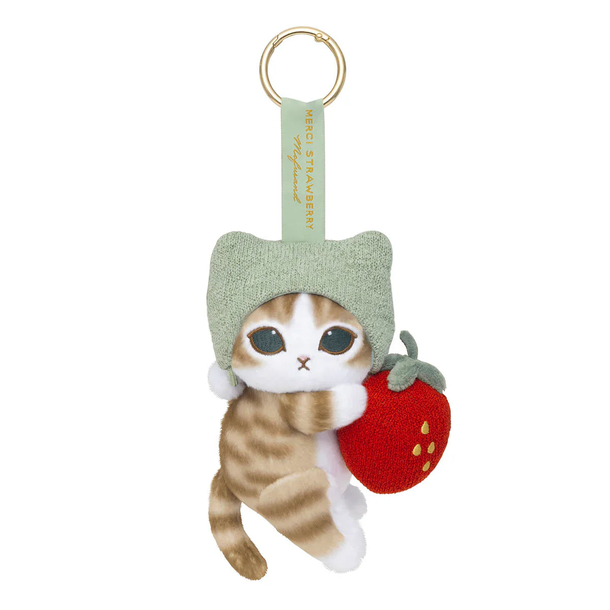 Mofusand Merci Strawberry Mascot Plush Pendants