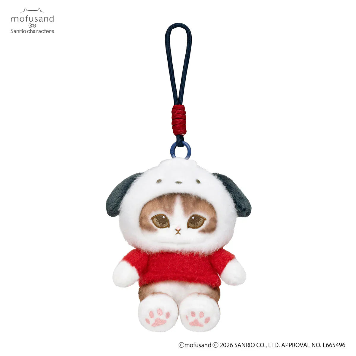 Mofusand x Sanrio Characters Mascot Plush